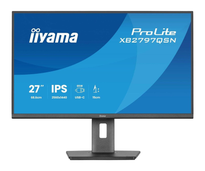 Monitor LED 27" (26,5"-28,4") iiyama ProLite XB2797QSN-B1